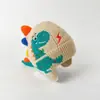 Chapéus Infantis Outono e Inverno Chapéus de Tricô para Meninos Chapéus de Bebê Meninas Dinossauro Chapéus de Lã de Inverno para Crianças Bebês