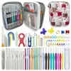 Set de Ganchillo Mango Suave TPR Hecho a Mano Herramienta de Tejer Suéter DIY Material Plástico Hebilla Marcadora Amazon Transfronterizo