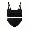 Skim Kardashi S Lencería Sujetador sin Costuras para Mujer Taza Fina Cuello Redondo Estilo Camiseta Set de Sujetador Apto para Todos