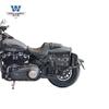 El lobo muscle car es adecuado para Harley fat 114 bolsa lateral caja lateral retro para envolver marco de liberación rápida impermeable bolsa para casco
