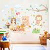 Pegatinas de pared fábrica mayoreo nuevo caricatura cena columpio dormitorio sala de estar removible decorativo pegatinas de pared HT94063