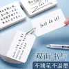 Cartões em Branco, Cartões Espessos e Rígidos, Cartões Brancos de Papel Kraft Transfronteiriços, Cartões de Palavras Pintados à Mão para DIY, Cartões de Cumprimentos Manuscritos, Venda por Atacado Cultural e Criativa
