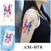 Tengo Gama Completa de Calcomanías de Tatuaje de Flores Sencillas Calcomanías de Tatuaje Impermeables Realistas Fábrica Social de Rosas Venta al por Mayor Calcomanías de Tatuaje Oscuro