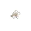 Presilha de Cabelo Exclusiva Flor de Pérola Feita à Mão para Mulheres, Adequada para Penteados Presos, Presilha Jacaré para Cabelo Semi-Preso, Acessório de Cabelo, Ornamento de Cabelo