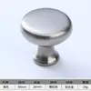 Manija Moderna Redonda de Aleación de Aluminio Estilo Nórdico para Puerta de Gabinete, Tirador Minimalista de Lujo Ligero para Cajón, Armario, Herraje para Gabinete
