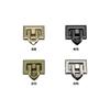 Cerradura de tornillo para equipaje, cerradura de mortaja rectangular, fabricantes mayoristas de accesorios de herrajes para equipaje, cerradura para bolso de mano, interruptor de bloqueo de resorte