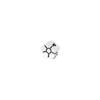 Cuentas de flores pequeñas de 5 mm s925 Intime, cuentas de plata vintage de flor de durazno, cuentas sueltas para pulseras DIY, accesorios de joyería de plata