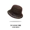 Nuevo Sombrero de Pescador Calado de Punto Estilo Francés para Mujer Primavera y Verano, Transpirable y Versátil con Hebilla de Cinturón, Elegante Sombrero de Cubo Que Hace que la Cara Parezca Más Pequeña