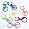 Fabricante de chaveiros de lagosta em cores de macaron, chaveiros pintados, componentes de acessórios DIY, brinquedos de pelúcia