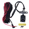 Câmera Dashcam de Veículo com Quatro Luzes, Dashcam AV Extraível Traseira de 4 Furos 5 Furos, Reparo de Câmera Extraível Traseira