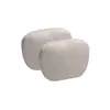 Reposacabezas de coche un par de almohadas para el cuello almohada lumbar para asiento de coche almohada cervical para coche