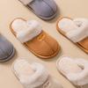 Novas Pantufas Femininas de Inverno 2025, Espessas e Quentes, para Casa, com Sensação de Pisando nas Nuvens