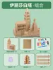 Casa de Cartón Hecha a Mano para Niños DIY Creación Ecológica de Cartón Cabaña Modelo de Ensamblaje de Caja de Papel Paquete de Materiales de Casa de Papel para Jardín de Infancia