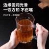 Taza de cerveza transparente de plástico PS engrosada con asa taza de cerveza de barril bar ktv anticaída gran capacidad taza de té