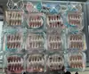 Nuevo Parche para Uñas de Alta Calidad, Pura Aplicación Manual, Esmalte con Tono Nude Transparente Hielo, Estilo Francés, Ojo de Gato con Diamantes, Blanqueador