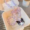 Accesorios para Niñas Collar de Cuentas de Princesa de Dibujos Animados para Niñas Juego de Collar con Colgante para Niñas Accesorios de Joyería para Bebés