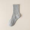 Meias de Outono e Inverno, Meias de Algodão de Cor Pura Masculinas, Meias Antiodor e Absorventes de Suor, Meias de Cano Médio, Meias Esportivas Masculinas e Femininas, Meias Masculinas Zhuji, Meias Longas