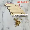 DIY Artesanal Seção de Bambu Rattan Alça de Mão Acessórios para Bolsa de Mão Alça de Seção de Bambu + Fivela Mala de Viagem