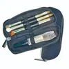 Bolsa de Cosméticos de Cuero de Poliéster Personalizada, Estuche para Lápices, Bolsa con Cremallera, Bolso de Mujer de Venta Caliente, Bolsa de Almacenamiento para Brochas de Maquillaje al por Mayor, Bolso para Dama