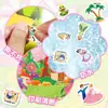 Amazon Pegatinas de Gel para Niñas Dibujos Animados DIY Reutilizables Pegatinas 3D Tridimensionales Juguetes Educativos para Niños de 3 a 6 Años
