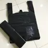 Saco de lixo espessado sacola de compras de supermercado sacola de compras de propriedade de shopping center sacola colete de lixo para separação doméstica portátil atacado