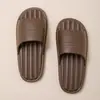Zapatillas de Casa Ligeras de Eva para Mujer, Chanclas de Baño Antideslizantes de Verano para Parejas, Pantuflas Domésticas de Suela Suave para Hombre