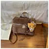 Moda Retro Casual Bolso Peludo para Mujer 2026 Otoño Nuevo Estilo Tendencia Versión Coreana ins Bolso de Hombro Cruzado de un Solo Hombro con Aspecto de Alta Gama