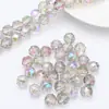 Cuentas de cristal 10MM bola de flor 128 facetas accesorios para joyería DIY pulsera collar aretes accesorios accesorios para ropa