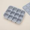 Caja de Suplementos Alimenticios de Silicona Productos Se Pueden Cocinar al Vapor Bandeja de Hielo Especial Caja Congeladora con Hielo Silicona