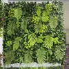Parede de plantas simulada 100*100, parede de plantas verdes tridimensional, decoração com flores e grama artificiais, fundo verde, parede popular da internet