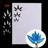 Chan Hua Dibujo de Patrón de Modelo de Papel Tarjeta de Corte Papel Pieza de Papel Plantilla de Modelo de Papel Paquete de Materiales para Pasador de Cabello DIY Accesorios para el Cabello 1