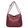 Fornecimento exclusivo transfronteiriço bolsa feminina 2026 nova bolsa transversal estilo coreano da moda bolsa pequena de couro macio bolsa de ombro único feminina da moda bolsa para mãe