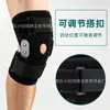 Joelheira Articulada para Esportes, Montanhismo, Corrida ao Ar Livre, Ciclismo, com Suporte de Placa de Aço e Proteção do Menisco