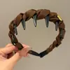 Presilha de Cabelo Triângulo de Cetim Dourado Estilo Hepburn para Cabelos Grossos, Presilha de Cabelo de Luxo para a Parte de Trás da Cabeça, Headwear de Presilha Tubarão