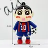 Chaveiro Grande Anime Crayon Shin-Chan Boneca de Plástico Macio Pingente de Bolsa Carro Pequeno Presente para Casal Venda Direta Atacado