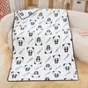 Uau Manta de Flanela com Estampa de Desenho Animado Fofo Cobertor de Ar Condicionado para Almoço Cobertor de Dormir Infantil Colcha de Ar Condicionado Xale para Adulto
