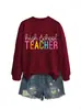 Sudadera casual versátil elegante para mujer, profesora de secundaria, Amazon Wish, comercio exterior transfronterizo