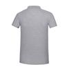 Camisa de publicidad de fábrica en grupo - Malla de algodón con cuentas - Adultos y niños - Hierro - Gris oscuro - Manga corta - Cuello con solapa - Camisa polo