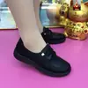 Zapatos pequeños de cuero fáciles de poner para mujer, Zapatos Otoño 2026, Zapatos para mamá, Suela blanda, Cómodos, Antideslizantes, Casuales, Versátiles, Zapatos de vestir para mujeres de mediana edad y mayores