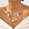 Nuevos Pendientes de Venta Caliente Transfronterizos, Collares, Cadenas Irregulares para la Clavícula, Tendencias de Moda, Fabricantes Mayoristas de Moda Exagerada Personalizada