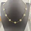 Estilo Coreano Forma Simple de Flor de Margarita Collar Pulsera Tobillera Múltiples Estilos Personalizados Joyería para Mujer Venta al por Mayor