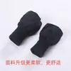 Chaqueta de plumas a prueba de viento con puños acanalados, cálida para otoño e invierno, sin costuras, engrosada, resistente al frío, dobladillo extendido con empalme elástico universal