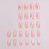 -Longitud Gradiente Manicura Portátil Moda Casual Parche de Uñas de Mano Uñas Removibles Blanqueamiento Producto Terminado Venta al por Mayor