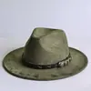 Nuevo sombrero de copa jazz de gamuza transfronterizo para hombres y mujeres, sombrero de copa de ala pequeña, estilo británico vintage