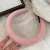 Diadema retro francesa para mujer, horquilla de red para el cabello que combina con todo, red para el cabello, diadema de esponja colorida estilo coreano para viajes