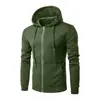 Comércio Exterior Transfronteiriço Moletons com Zíper Masculinos e Femininos Outono e Inverno Veludo Espessado Moda Moletons com Capuz