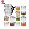 Amazon Spot 100ml Frasco de Mason Botella Nido de Pájaro Taza de Empaque de Caviar Taza de Velas Frasco de Mason para Dulces En Stock