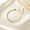 Pulseira Mais Vendida 1Qiyun Joias Moda Europeia e Americana Pulseira de Aço Titânio Luxo Leve Estilo de Nicho Acessório de Alta Qualidade