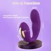 Comércio exterior G-spot sucção APP-controlado vibrador vestível para mulheres, massageador vibratório brinquedo sexual, produtos para adultos atacado