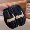 Calentadores de Manga Estilo Coreano para Niños, Fundas de Manga Bordadas Engrosadas para Bebé, Mangas Protectoras para Bebés para Otoño e Invierno, Puños de Manga Anti-Suciedad para Niños y Niñas